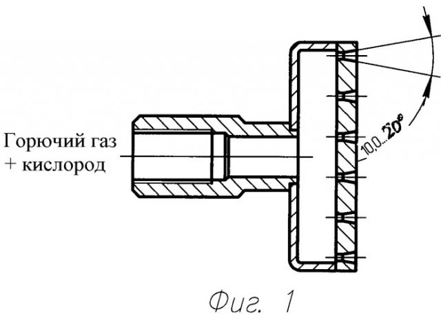Устройство для газопламенной обработки образцов материалов (патент 2429299)