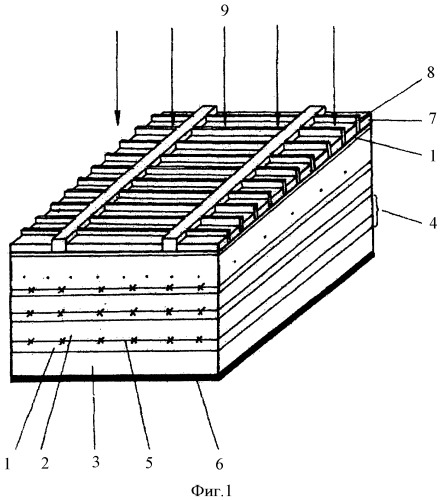 Полупроводниковый фотоэлектрический генератор и способ его изготовления (патент 2357325)