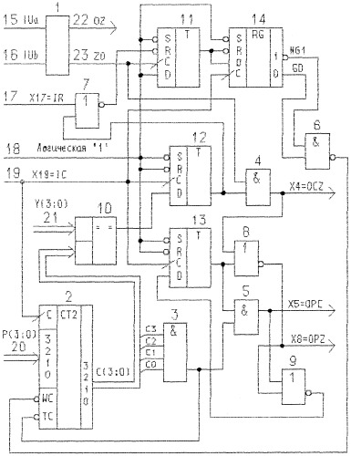 Декодер дифференциального сигнала кода rz (патент 2291560)