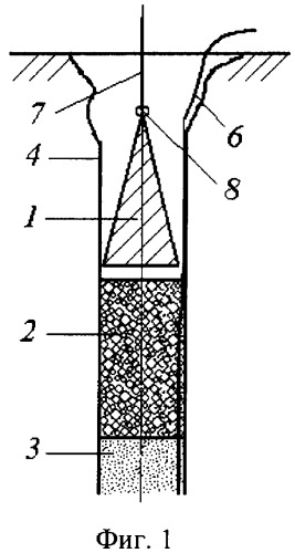Бетонная комбинированная забойка (патент 2331042)