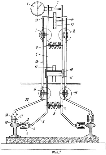 Устройство для технического контроля рельсовой колеи при движении транспортного средства (патент 2248424)