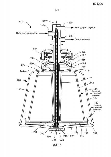 Непрерывно-поточная разделительная камера (патент 2662856)