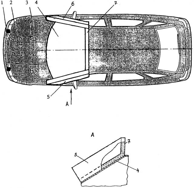 Устройство к автомобилю для защиты водителей двухколёсных транспортных средств (патент 2632389)