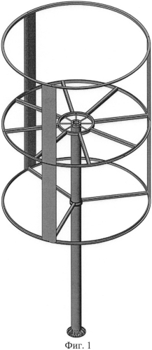 Вертикально-осевая ветроустановка (патент 2562344)