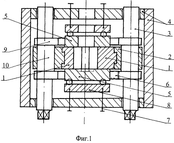 Устройство для непрерывного литья и деформации металла (патент 2312736)