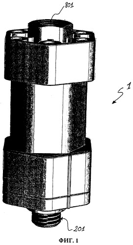 Устройство, состоящее из последовательно соединенных секций для электрической изоляции труб (патент 2434183)