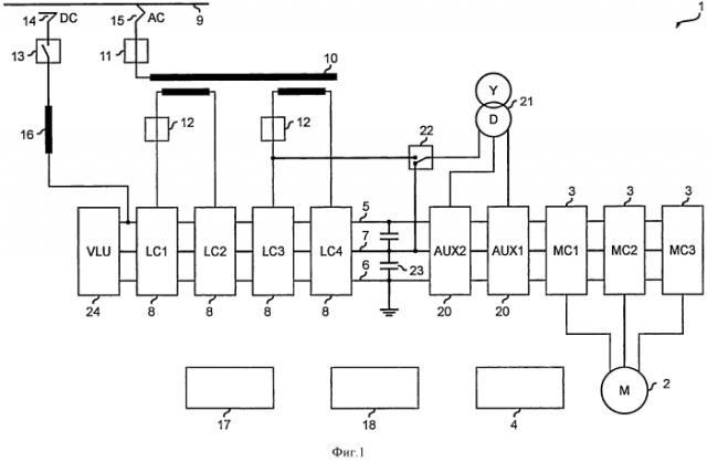Система преобразования электропитания и способ ее работы (патент 2557100)