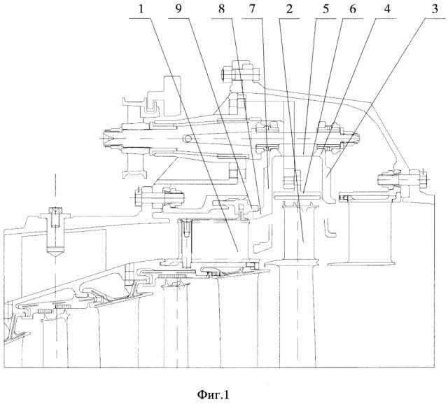 Ступень турбины заднего хода (патент 2636965)