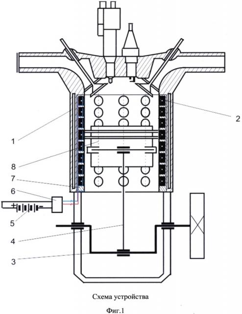 Устройство генерирования электрической энергии в двигателе внутреннего сгорания (патент 2645792)