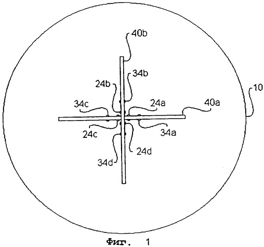 Вложенная турникетная антенна (патент 2258286)