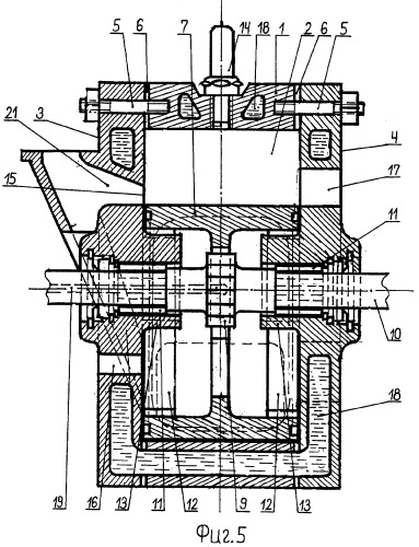 Двухтактный роторно-поршневой двигатель (патент 2382216)