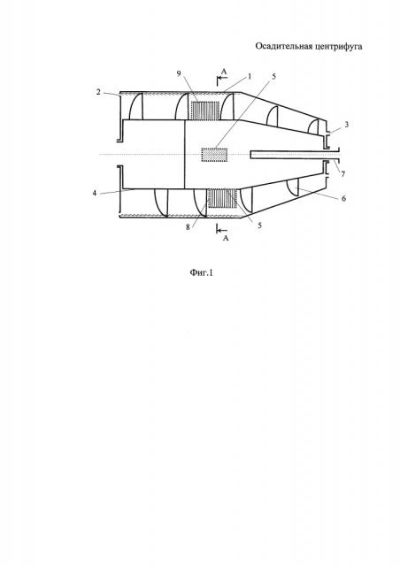 Осадительная центрифуга (патент 2656330)