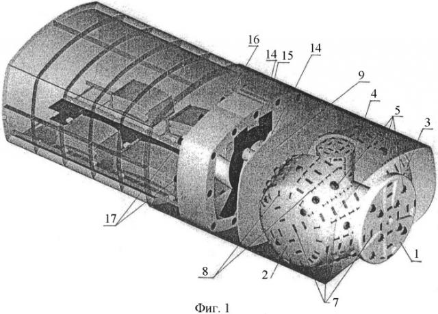 Исполнительный орган проходческого щита овальной формы (патент 2376473)