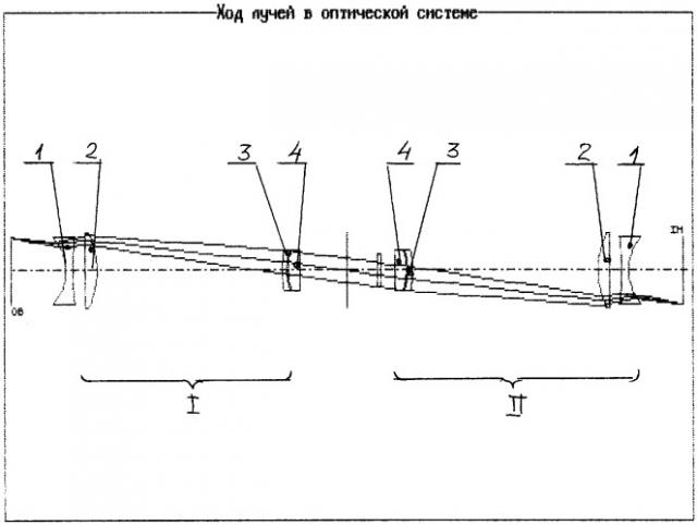 Линзовый объектив однократного увеличения (патент 2330314)