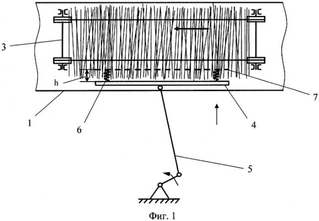 Устройство для выравнивания стеблей льна (патент 2277319)