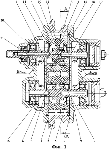 Центробежно-шестеренный насос (патент 2567532)