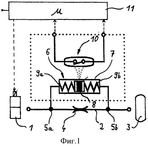 Устройство для сенсорного определения разности давлений в рабочем трубопроводе (патент 2545177)
