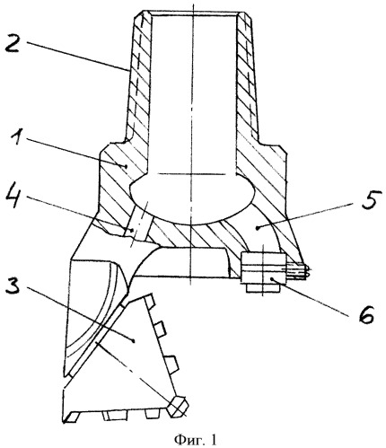 Буровое шарошечное долото (патент 2481455)