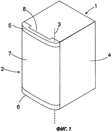 Дверь холодильного аппарата (патент 2402728)