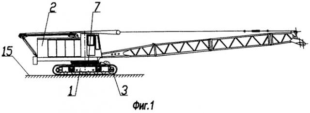Ходовая часть гусеничного крана с переменной колеей (патент 2266841)
