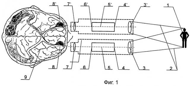 Способ наблюдения объектов и бинокулярное устройство (патент 2464602)