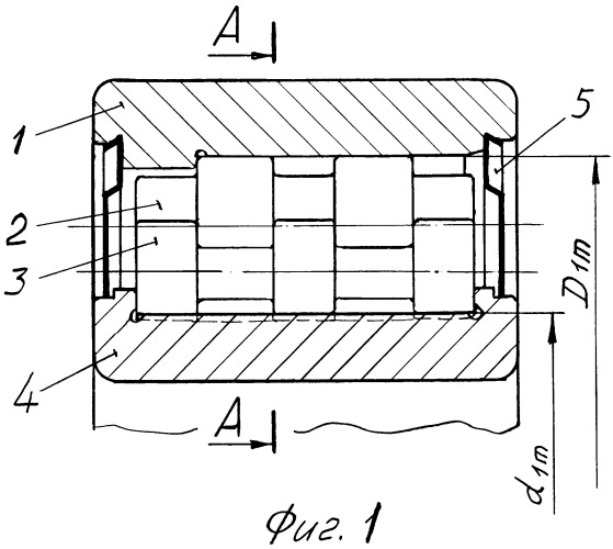 Подшипник качения радиальный роликовый бессепараторный (патент 2334137)