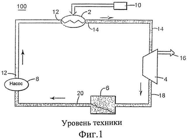 Система прямого испарения и способ для систем с циклом ренкина на органическом теплоносителе (патент 2561221)
