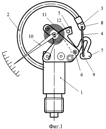 Способ изготовления манометров (патент 2265197)