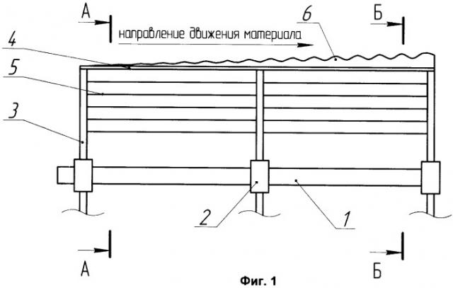 Секция трепальной машины для обработки лубяных волокон (патент 2388853)