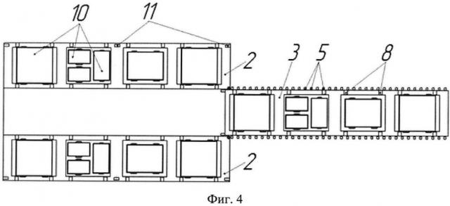 Накопительная платформа для раздельного сбора и транспортировки отходов (патент 2634959)
