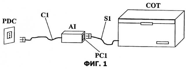 Устройство, система и способ текущего контроля бытового электроприбора (патент 2264019)