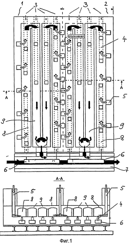 Установка для коксования с рециркуляцией отработанных газов (патент 2549858)