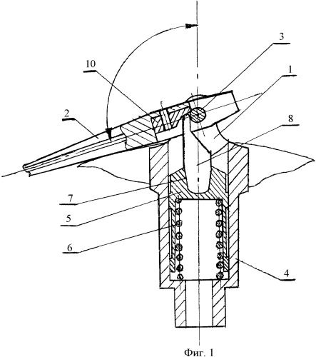 Складной руль управляемой ракеты (патент 2365866)