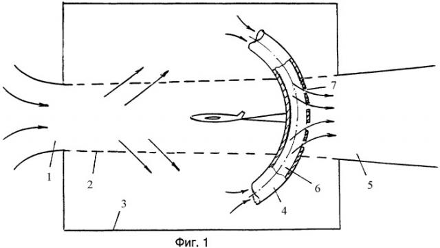 Рабочая часть трансзвуковой аэродинамической трубы (варианты) (патент 2393449)