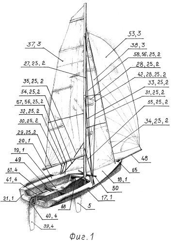 Яхта (патент 2426670)