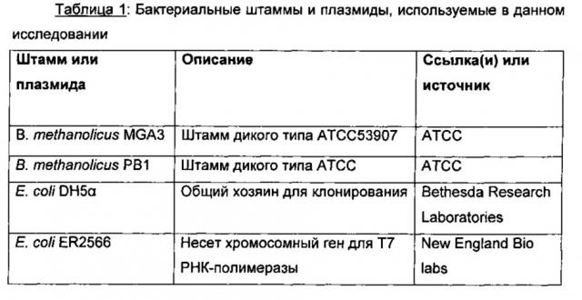 Новые ферменты метанолдегидрогеназы из bacillus (патент 2624017)