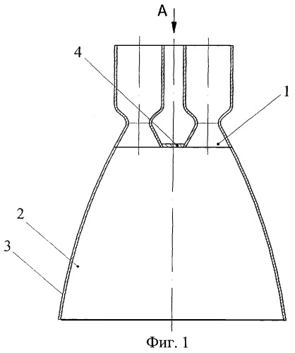 Сопловой блок ракетного двигателя (патент 2273761)