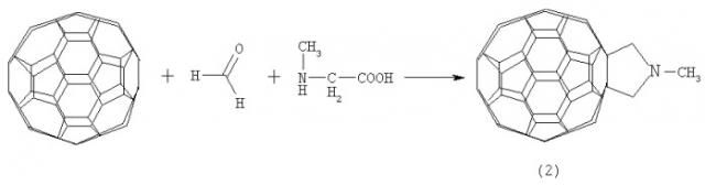 Способ получения 1-(2,7-октадиенил)-2,5-диметил-3,4-фуллеро[60]пирролидина (патент 2315038)