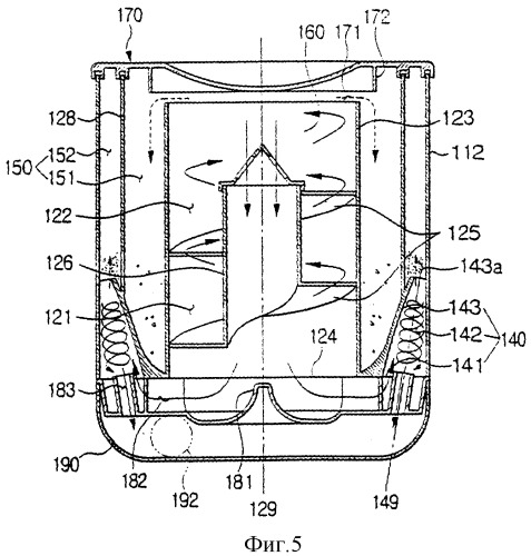 Мультициклонное пылеулавливающее устройство (патент 2318427)