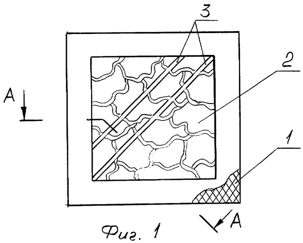 Поддон для вибропрессования тротуарной плитки с рельефным изображением (патент 2358862)