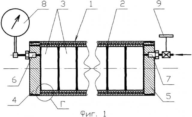 Способ футерования камеры теплозащитным покрытием и устройство для его осуществления (патент 2356735)