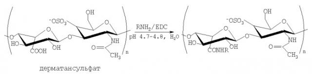 Способ получения модифицированного дерматансульфата (патент 2318830)