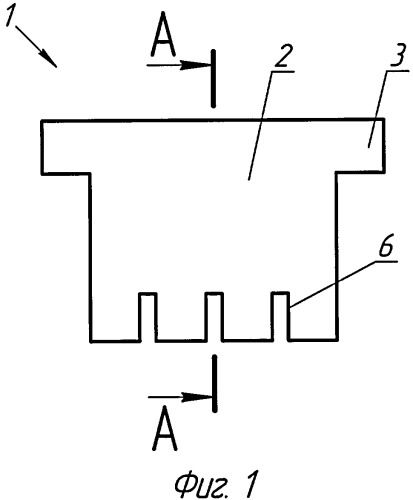 Пустотообразователь установки для изготовления керамического брикета (патент 2401734)