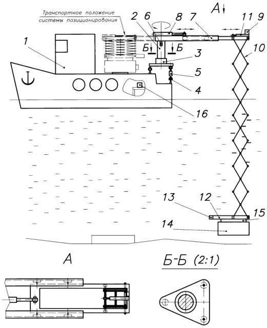 Способ динамического позиционирования для проведения подводных работ (патент 2651932)