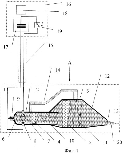 Устройство электрогидродинамической очистки подводной поверхности судов (патент 2438916)
