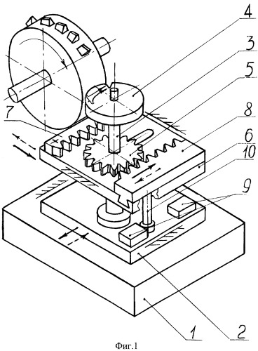 Обкатно-делительный механизм (патент 2280544)