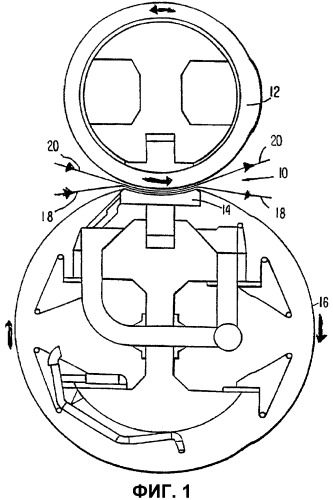 Бесконечная лента с регулируемой величиной желобков (патент 2384663)