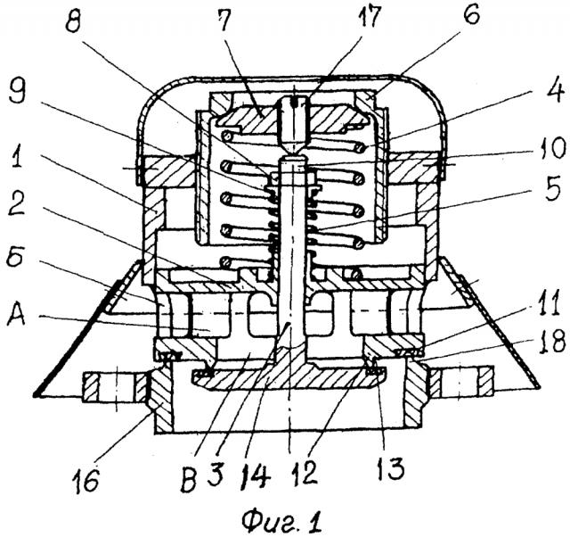 Клапан предохранительный (патент 2613096)