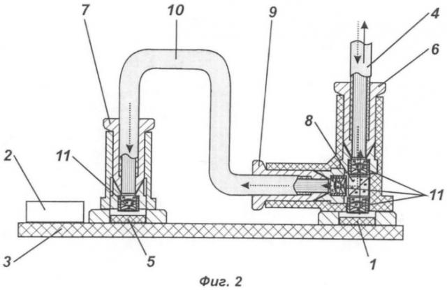 Многоканальное оптоволоконное соединение (патент 2490698)