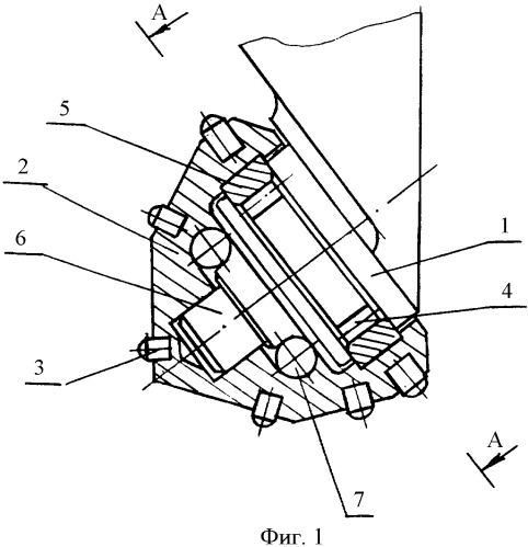 Буровое шарошечное долото (патент 2334860)